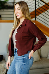 Ribbed Knit Wild Is The Wind Shacket 143 Story